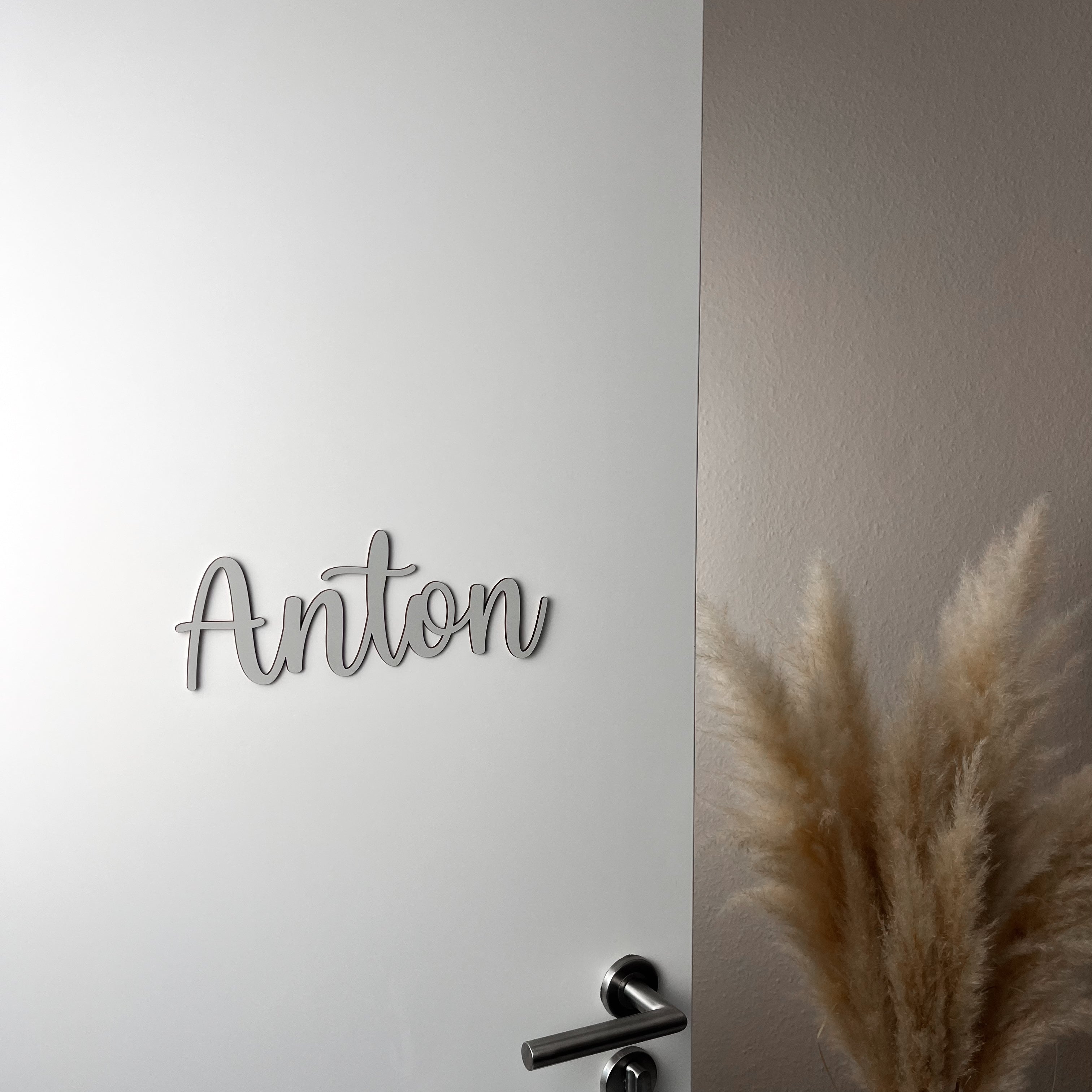 Personalisierbares Türschild aus Holz – Namensschild für Kinderzimmer (MG)