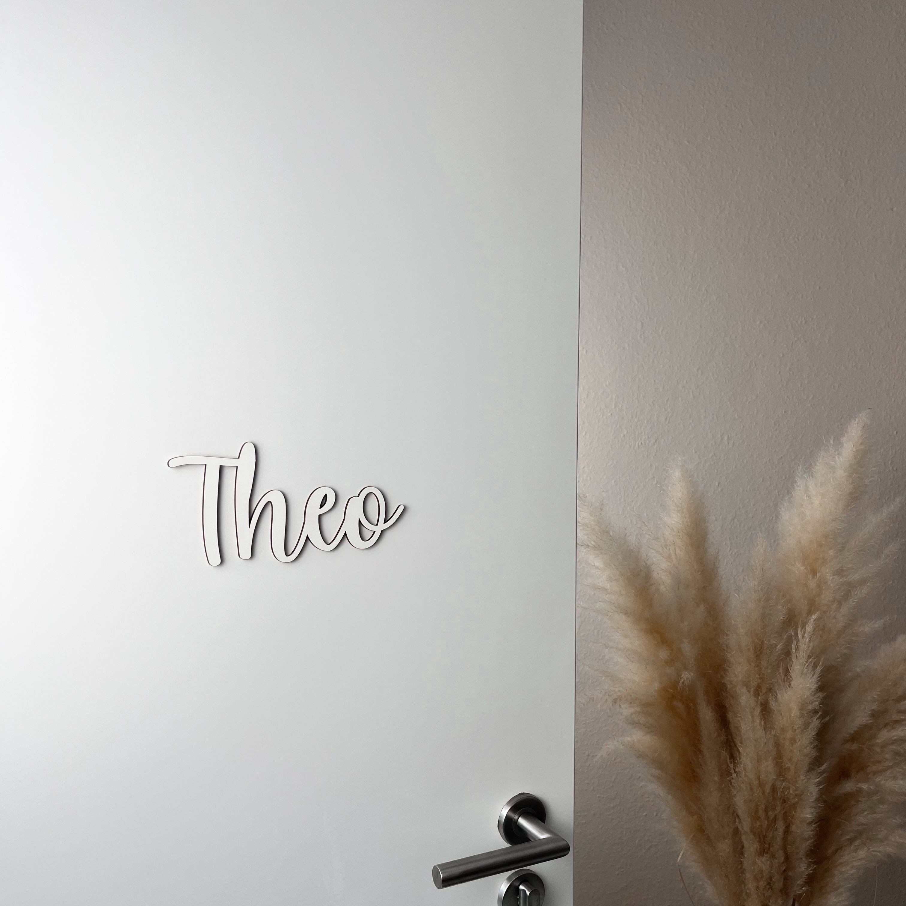 Personalisierbares Türschild aus Holz – Namensschild für Kinderzimmer (MG)