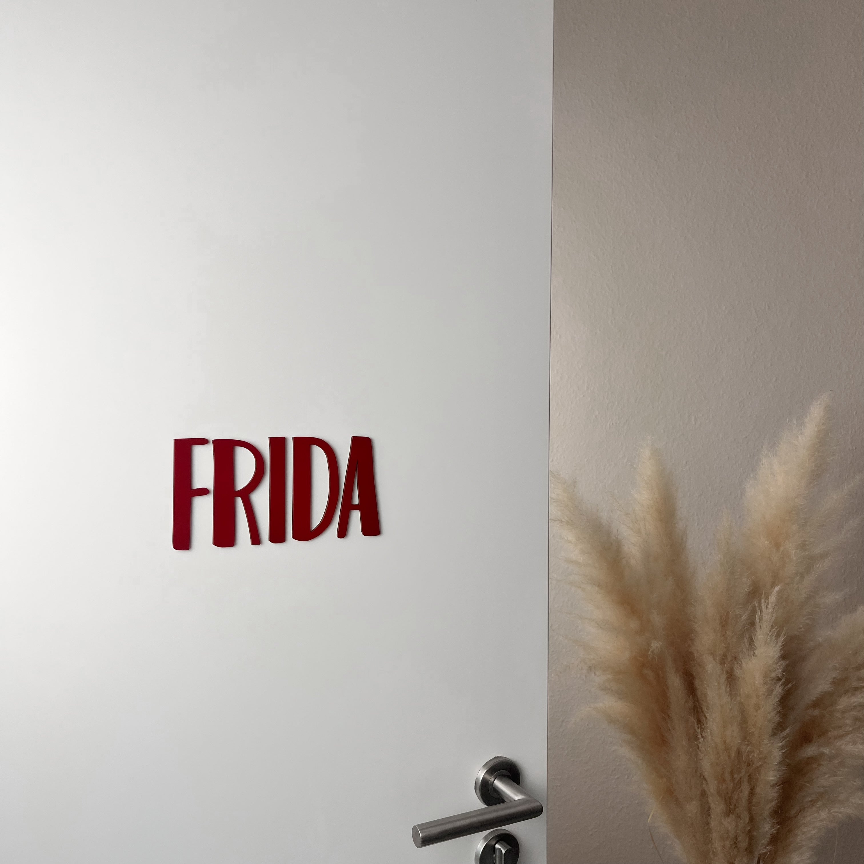 Buchstaben aus Holz – Personalisierbares Türschild für Kinderzimmer – Handgefertigte Namensschild-Deko