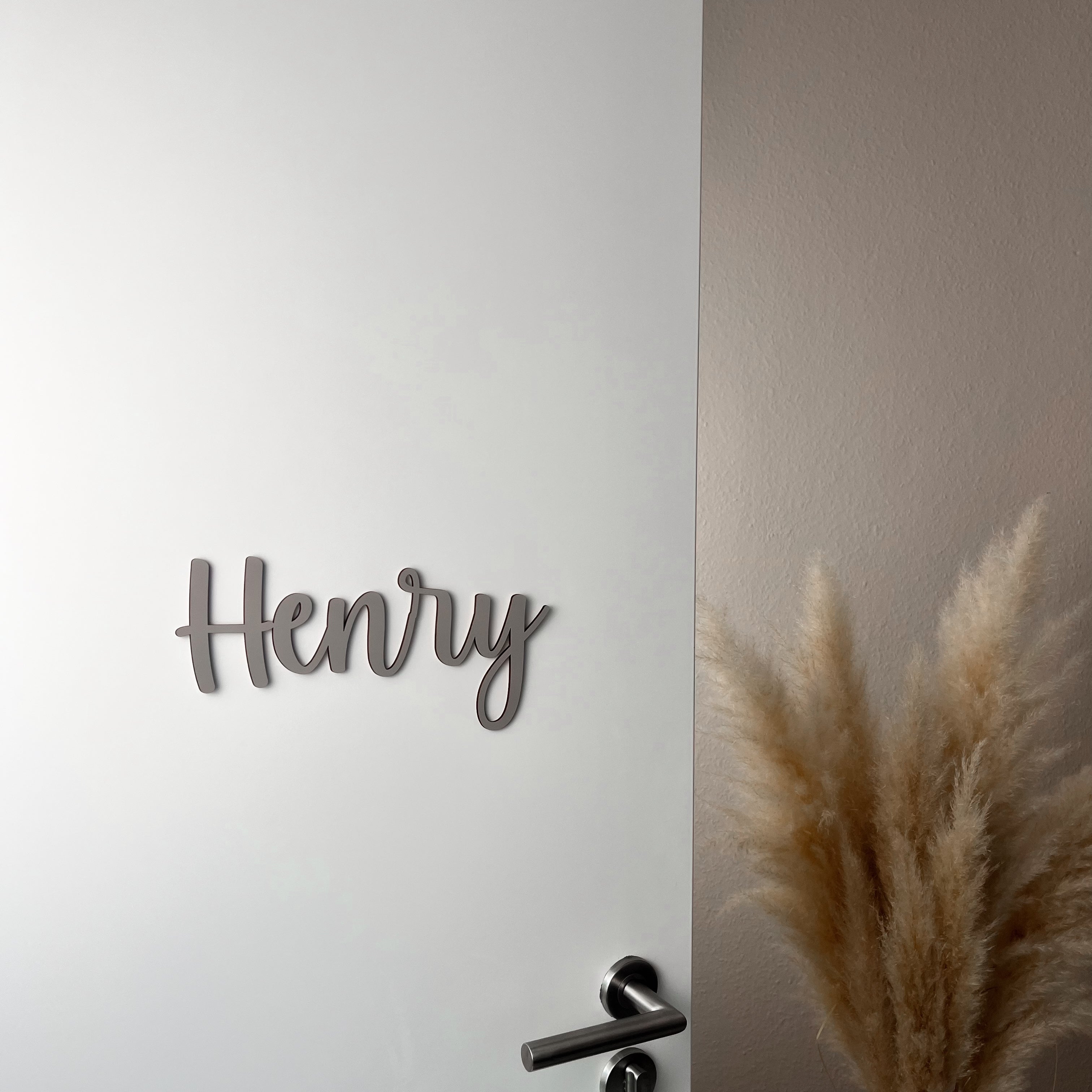 Personalisierbares Türschild aus Holz – Namensschild für Kinderzimmer (MG)