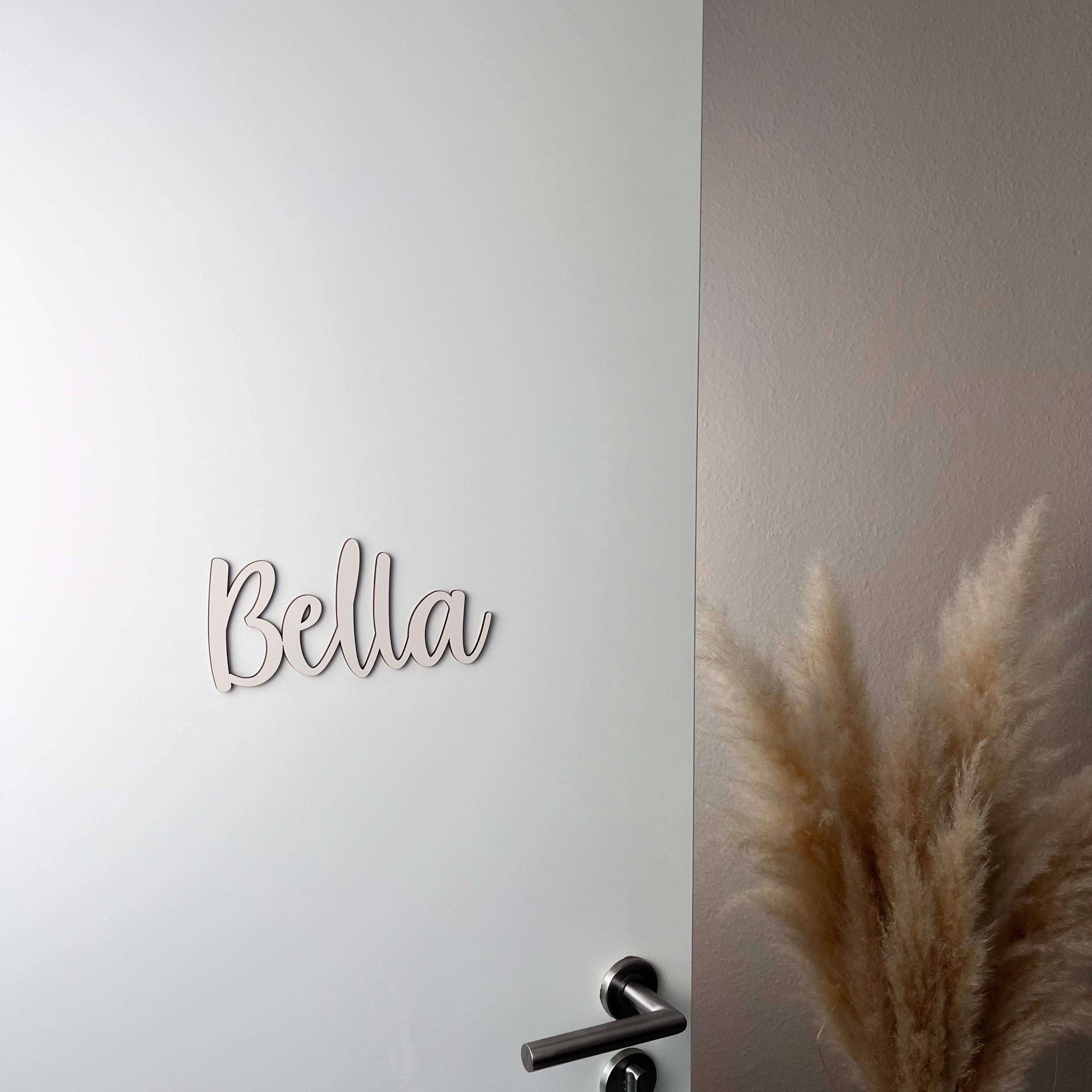 Personalisierbares Türschild aus Holz – Namensschild für Kinderzimmer (MG)