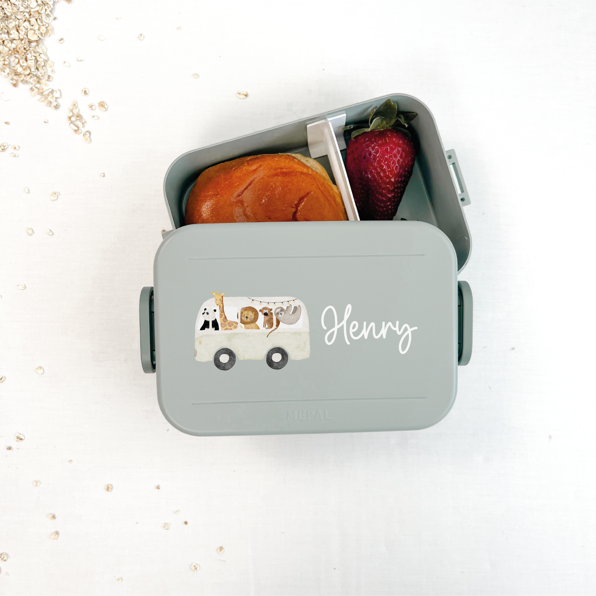 Personalisierte MEPAL-Brotdose – robust, praktisch & mit Motiven von HejHanni