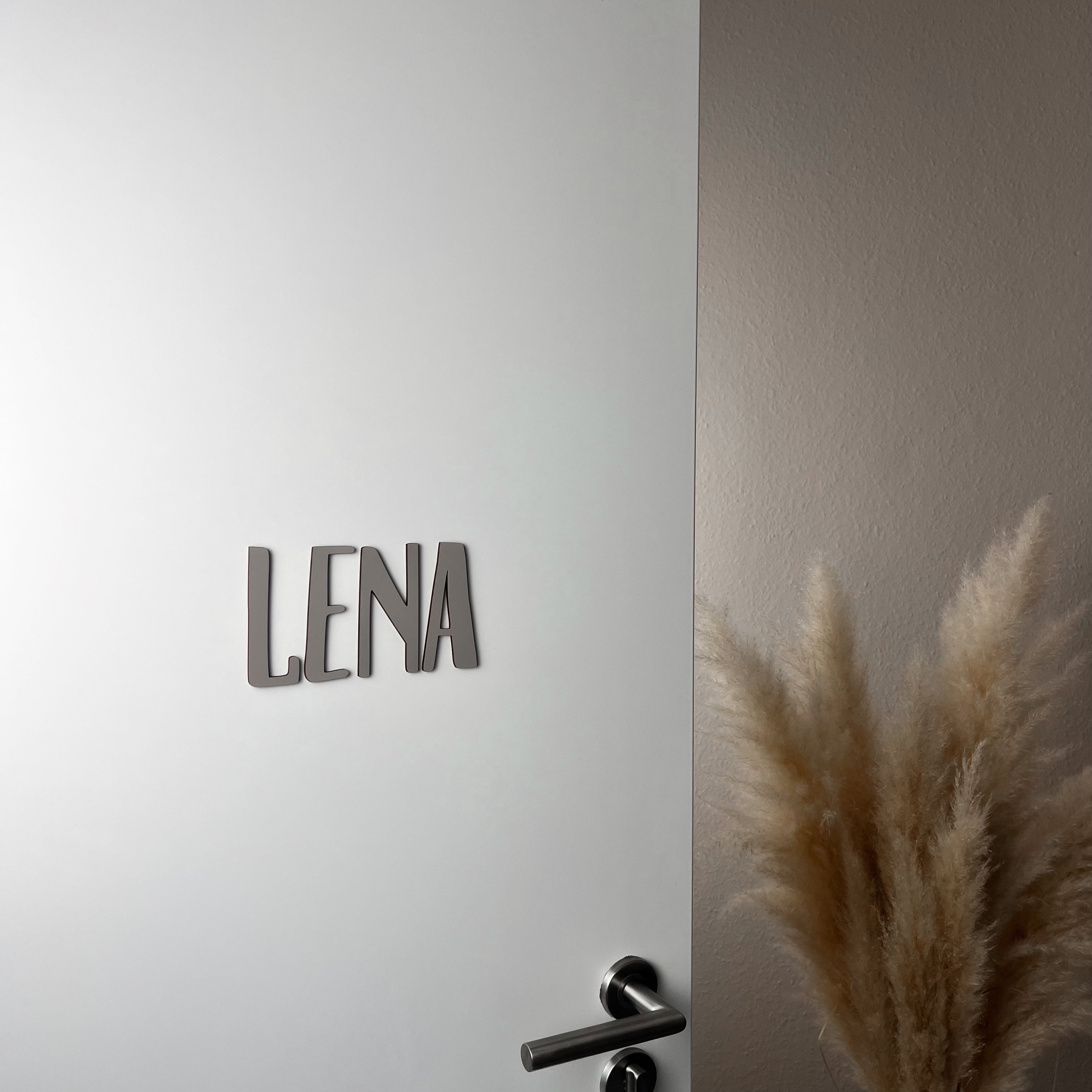 Buchstaben aus Holz – Personalisierbares Türschild für Kinderzimmer – Handgefertigte Namensschild-Deko