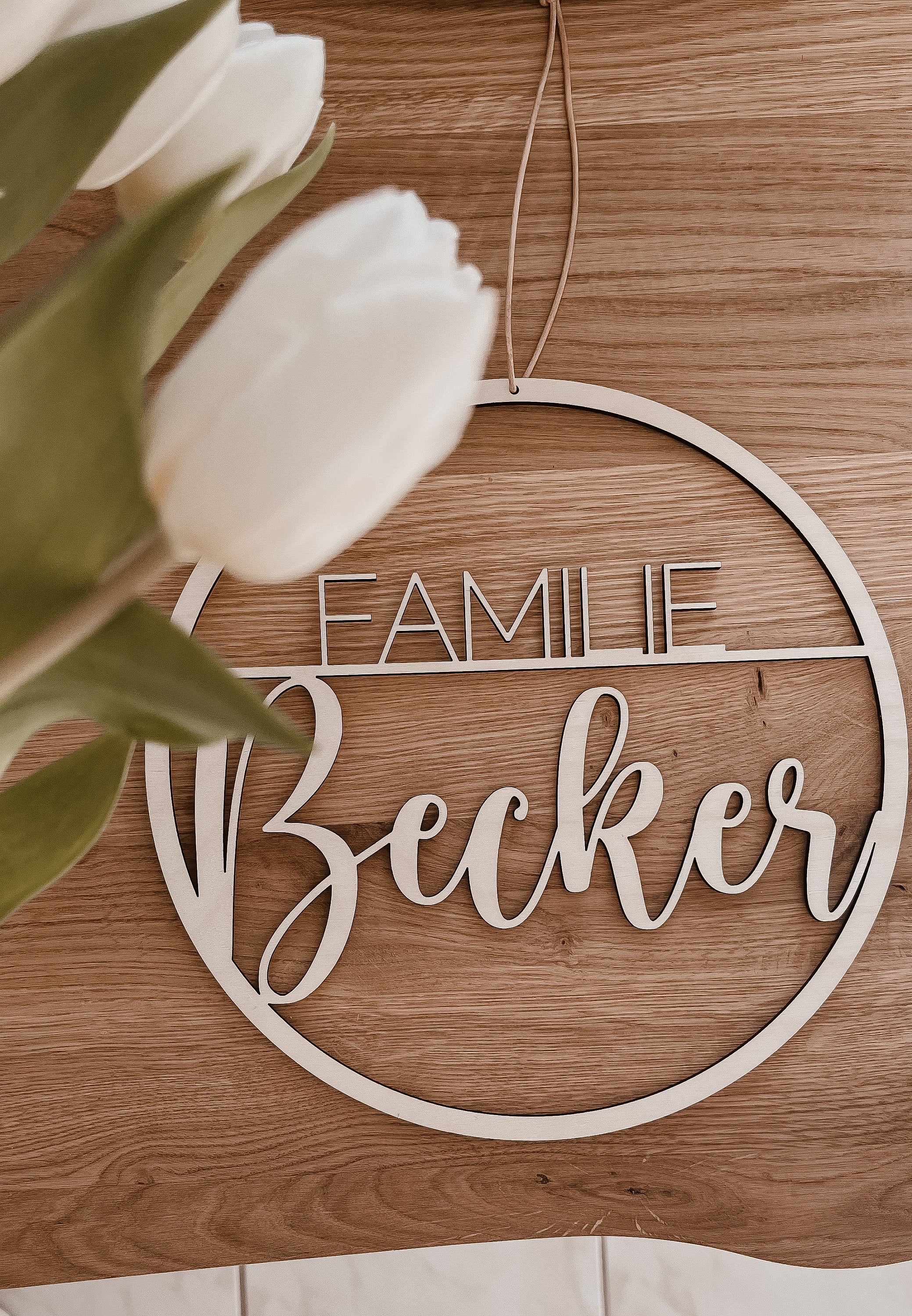 Namensschild personalisiert | Türschild | Holzschild