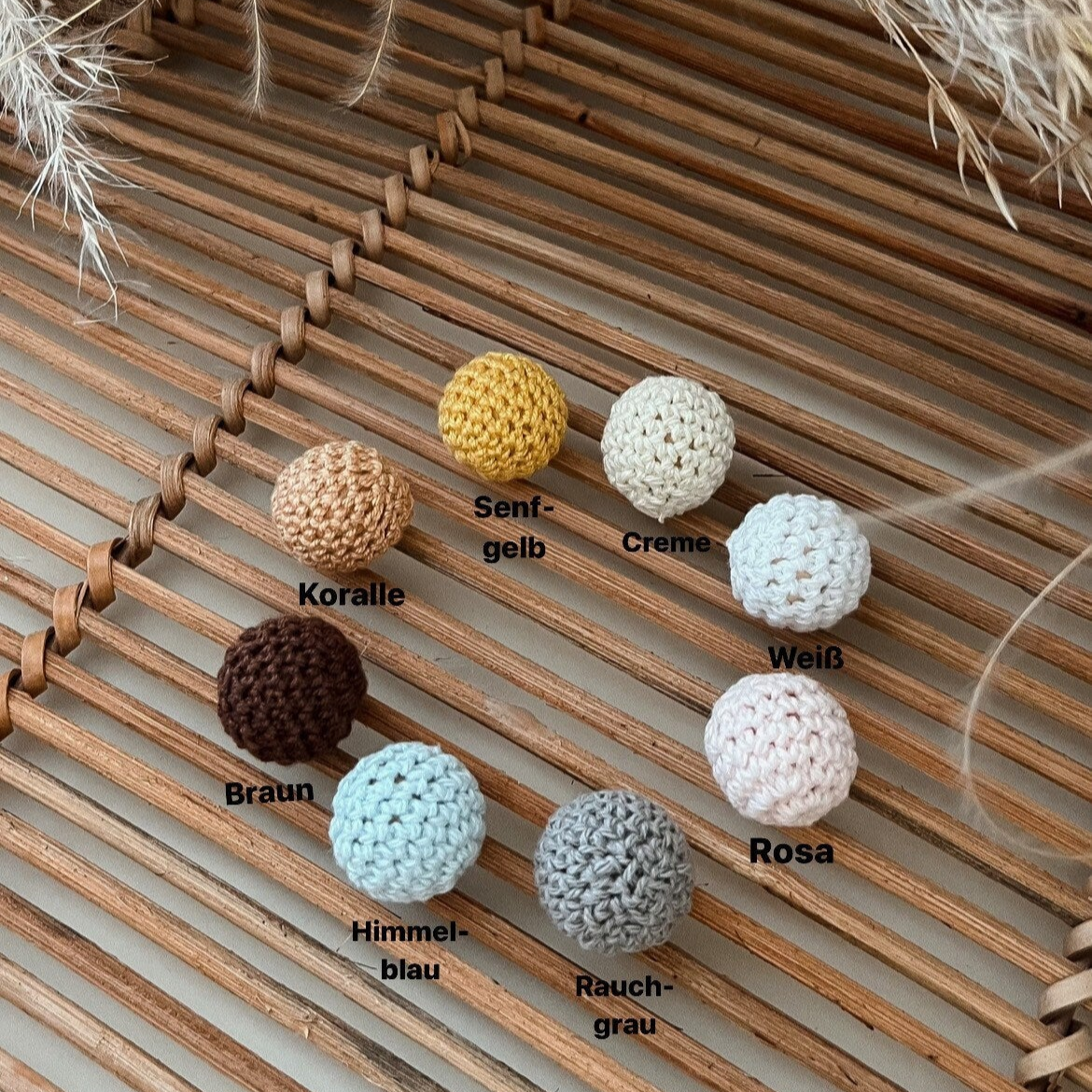 Personalisierte Schnullerkette mit Namen – Handgefertigter Schnullerhalter aus Holz und Silikon – Individuelles Babygeschenk >DAVID<