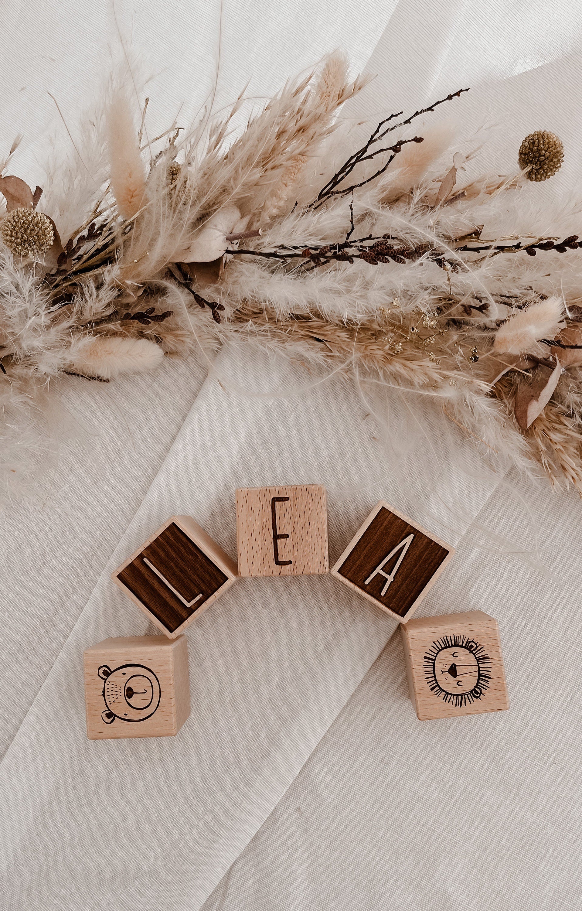 Holzwürfel personalisiert | Holzwürfel Name | Holzwürfel Geburt | Geburtswürfel | Holzklotz | Geschenk zur Geburt