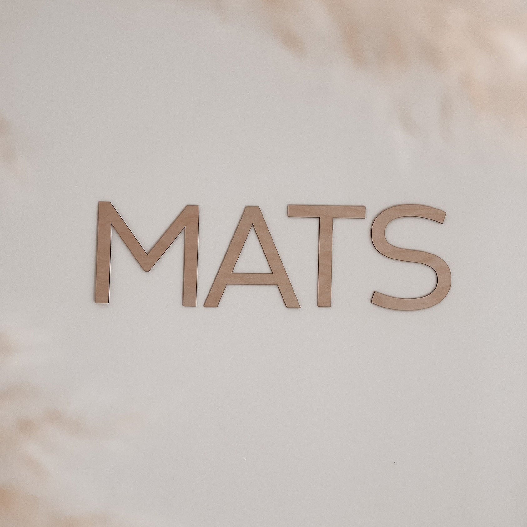 XXL Buchstaben aus Holz | Türschild Kinderzimmer | Namensschild Kinderzimmer | Schriftzug Holz | home decor