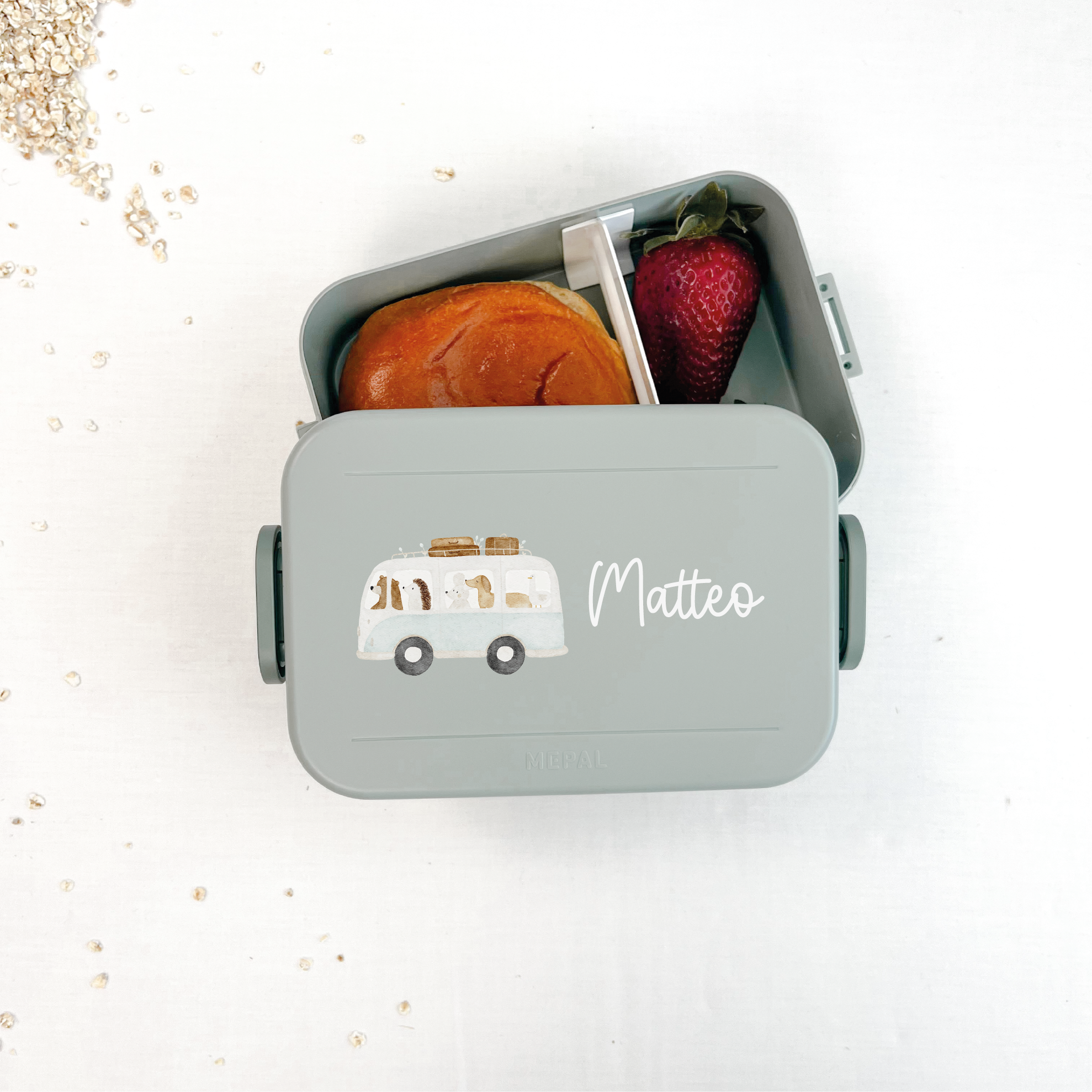 Personalisierte MEPAL-Brotdose – robust, praktisch & mit Motiven von HejHanni
